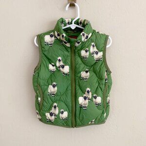 MilkBarn Valais Sheep Lightweight Down Vest • 18-24 Months